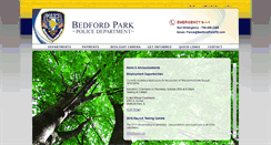 Desktop Screenshot of bedfordparkpd.com